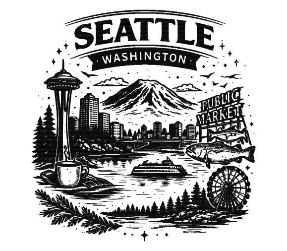 Seattle Icons – Washington