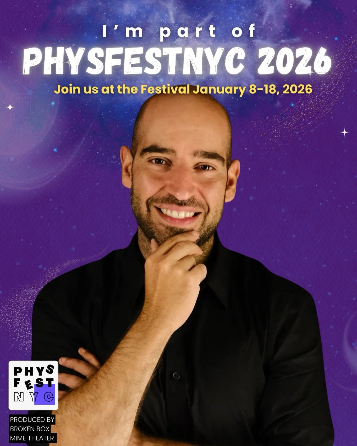 I&rsquo;m beyond proud and grateful to be part of the next @physfestnyc with:

👑 12/1 The Queen Presents PETRUS: a meta-theatrical pitch with Catherine of Medici herself to introduce @petrusthespectacle to the world

🎯 16/1 Market Your Show! 1-to-1