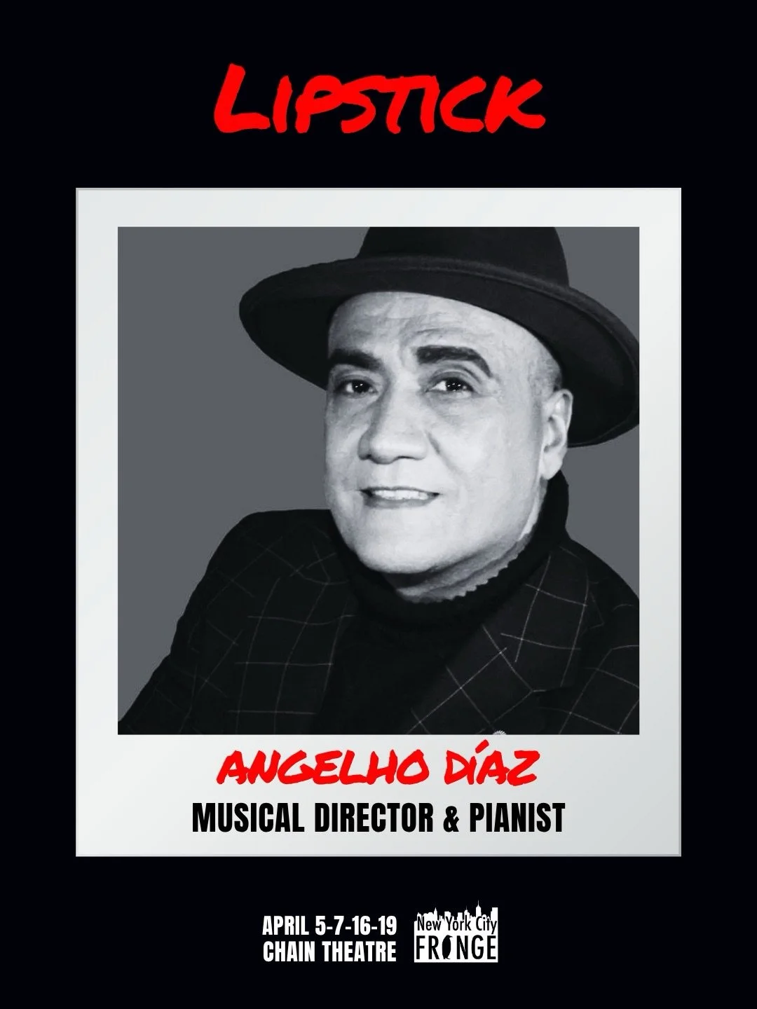 🎹 &Aacute;ngelho D&iacute;az (musical director and pianist) is a Cuban artist with a three-decade international career across the Americas and Europe as a performer and educator. His live score for LIPSTICK is heartbeat, pulse, and atmosphere. 

LIP