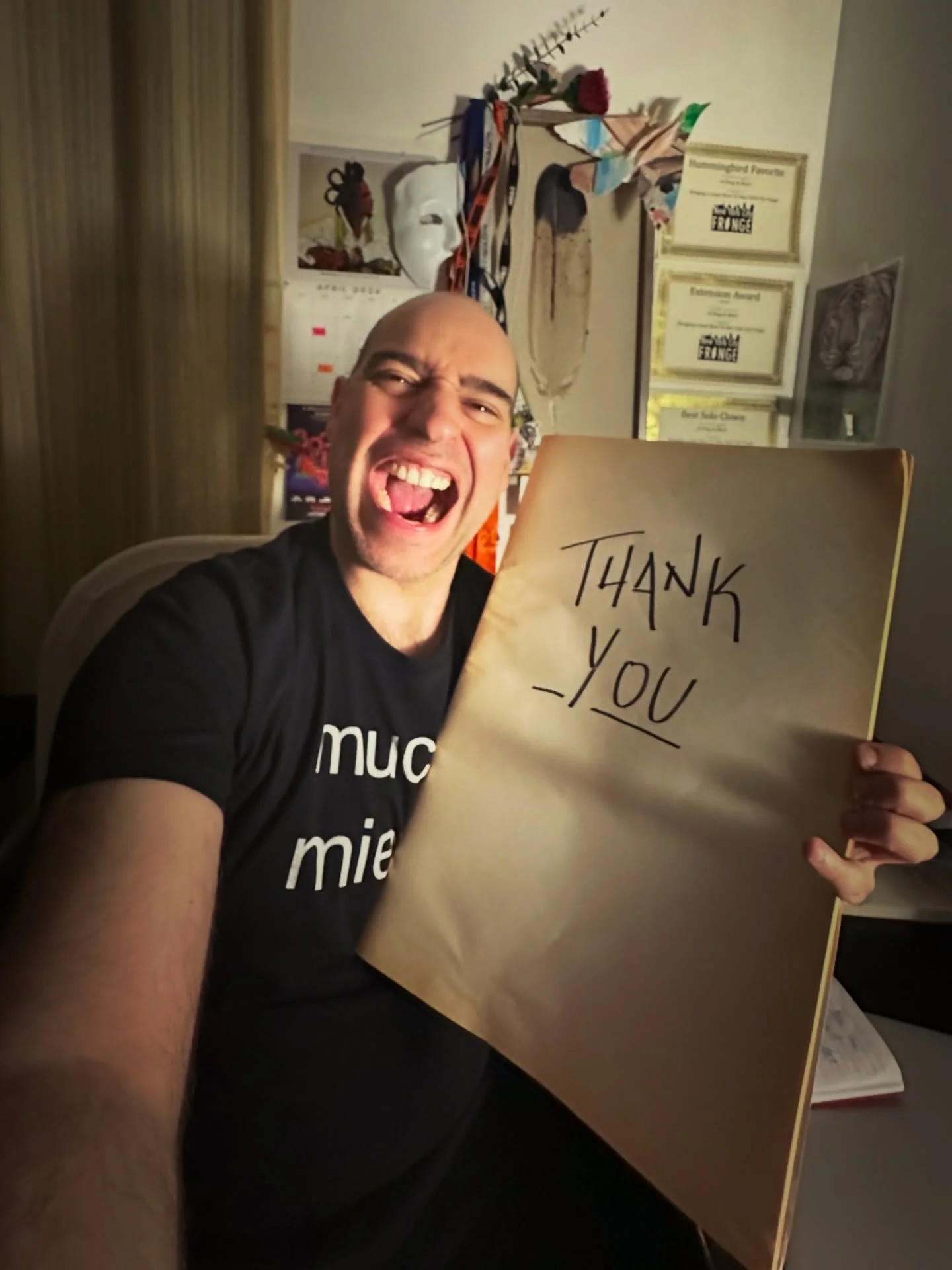 Thank you to every single soul that showed up tonight for my CLOWN workshop. Not even in my dreams I could have imagined this beautiful, human, cathartic, and surprising experience.

And of course thank you @nomaanyc for betting on this art form and 