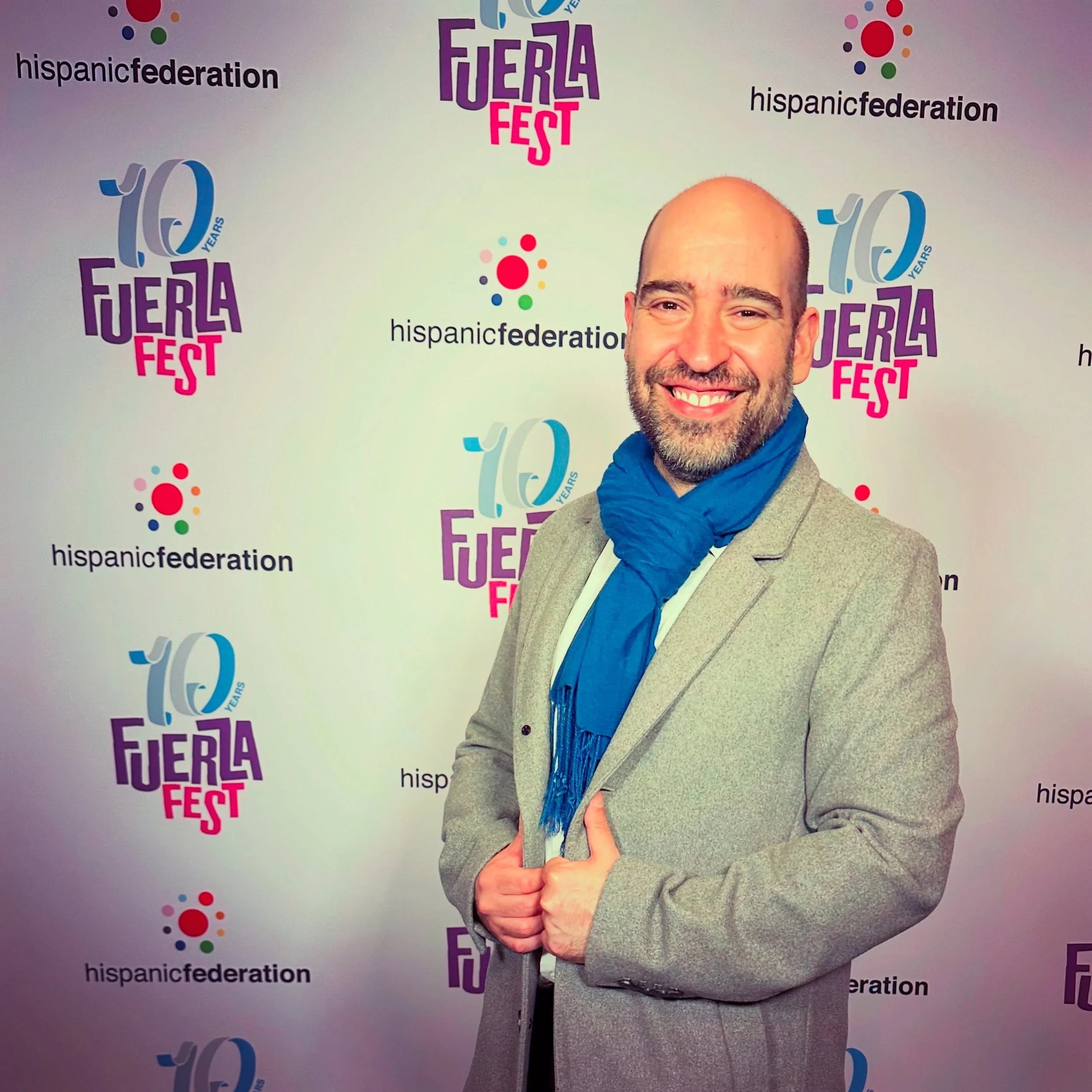Congrats and GRACIAS @fuerzafestofficial for ten years of supporting immigrant and queer artists!

And thank you @puckmar and @boundlesstheatre team for being so splendid and supportive and caring as always and @mariquitas.band for a fantastic show🐞