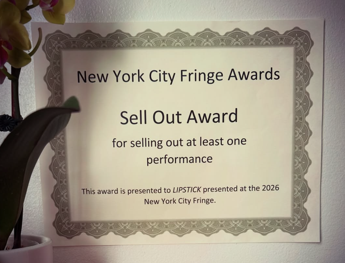 Lipstick Edu Diaz Sell out Award