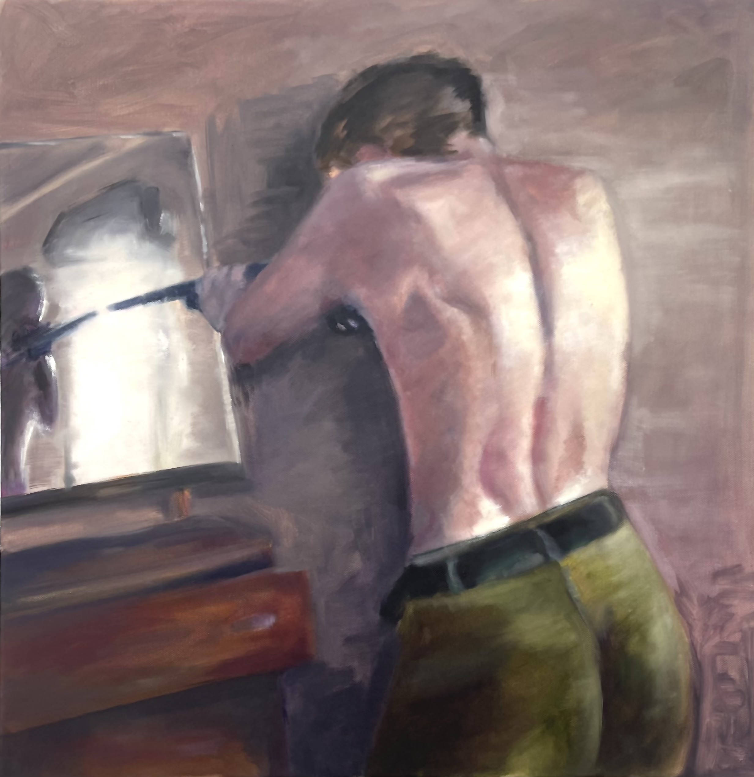 Trigger Happy,
2025,
oil on canvas,
87 x 84 cm