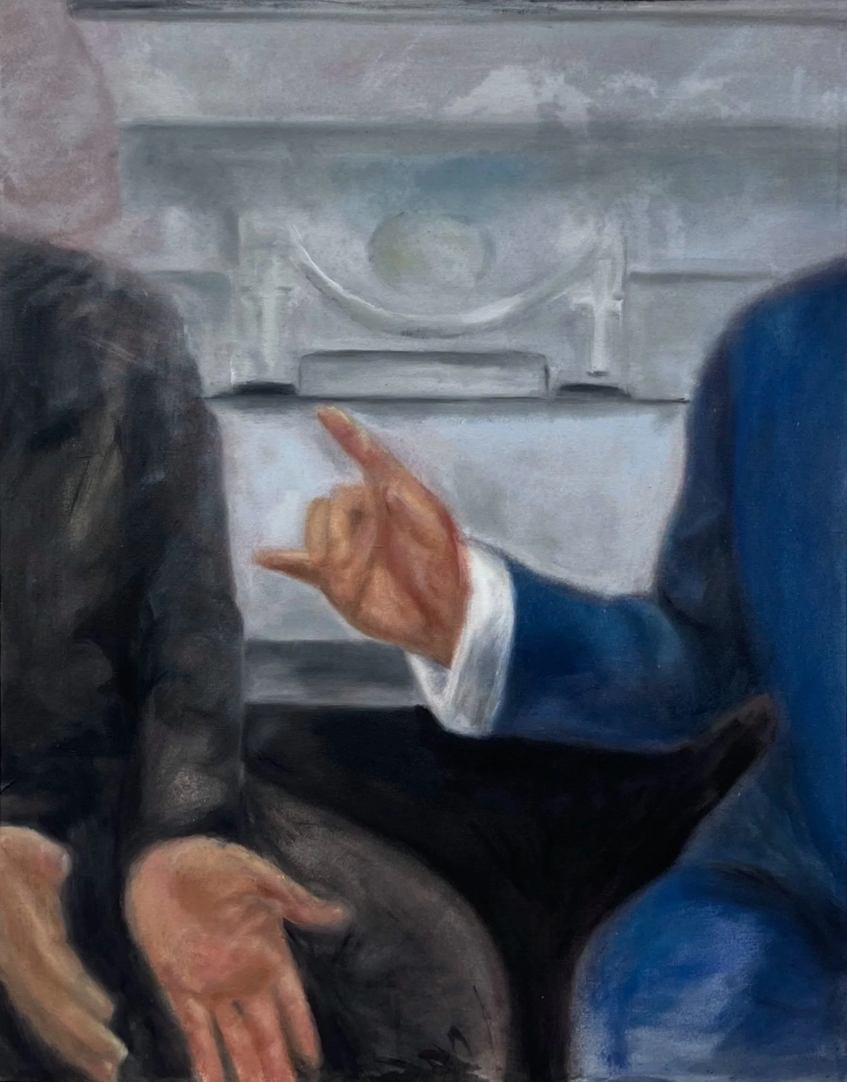 What's Your Dogma?
2025,
oil on canvas,
75 x 60 cm