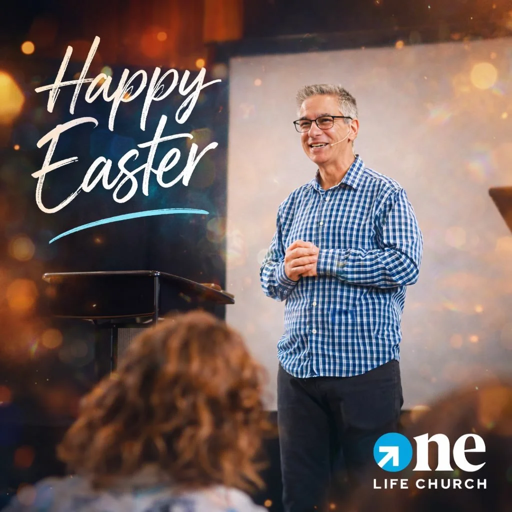 Happy Easter! ✨

Join us this morning at 10 AM&mdash;we can&rsquo;t wait to celebrate with you!

📍 One Life Church @
 Innovation Academy
  845 S. School Ave, Sarasota