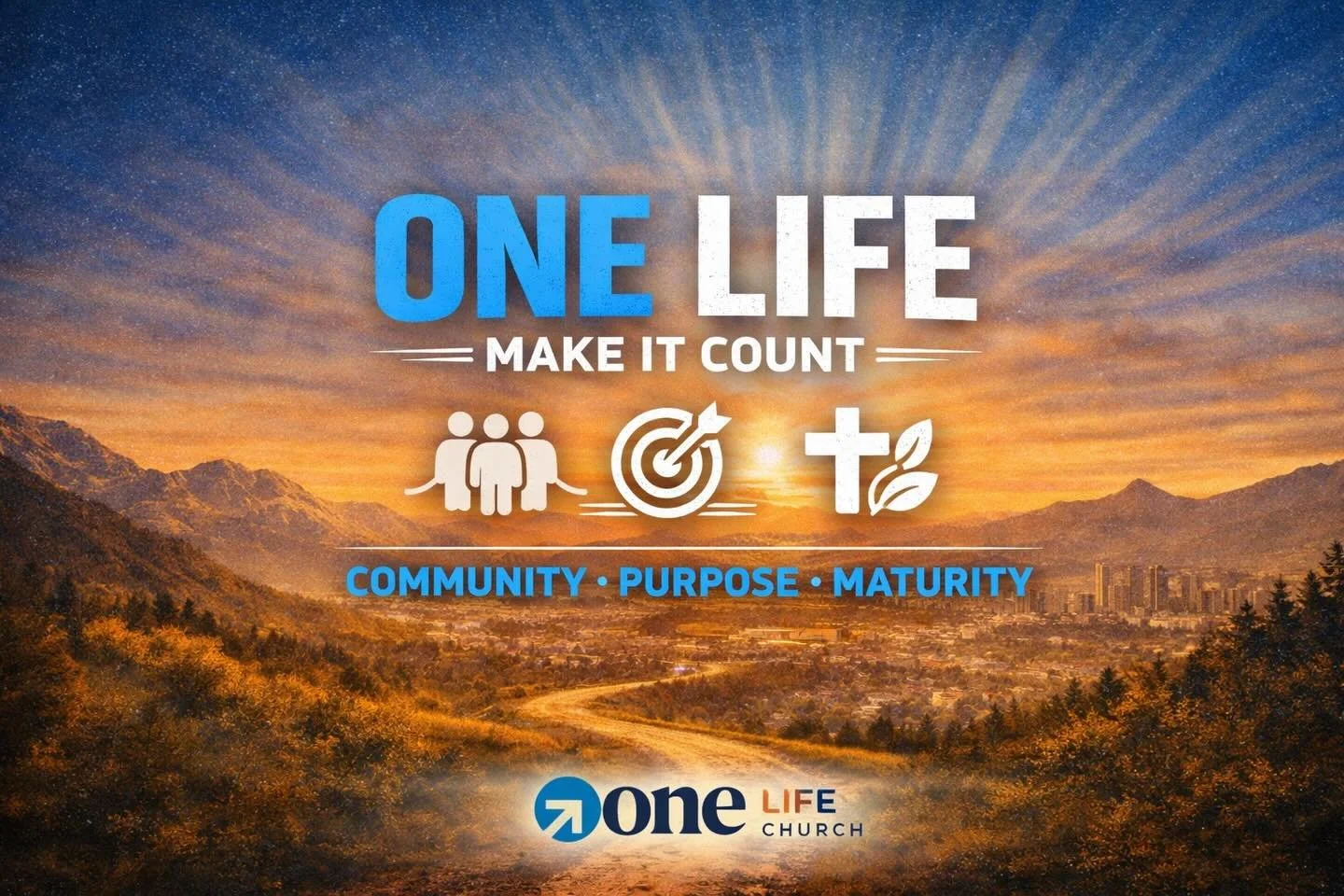 Join us this Sunday as we kick off a brand-new series: &ldquo;One Life: Make It Count!&rdquo;

In this series, we&rsquo;ll explore:
&bull; Why One Life Church exists
&bull; Where we&rsquo;re going
&bull; What we want for you
&bull; How you can make y