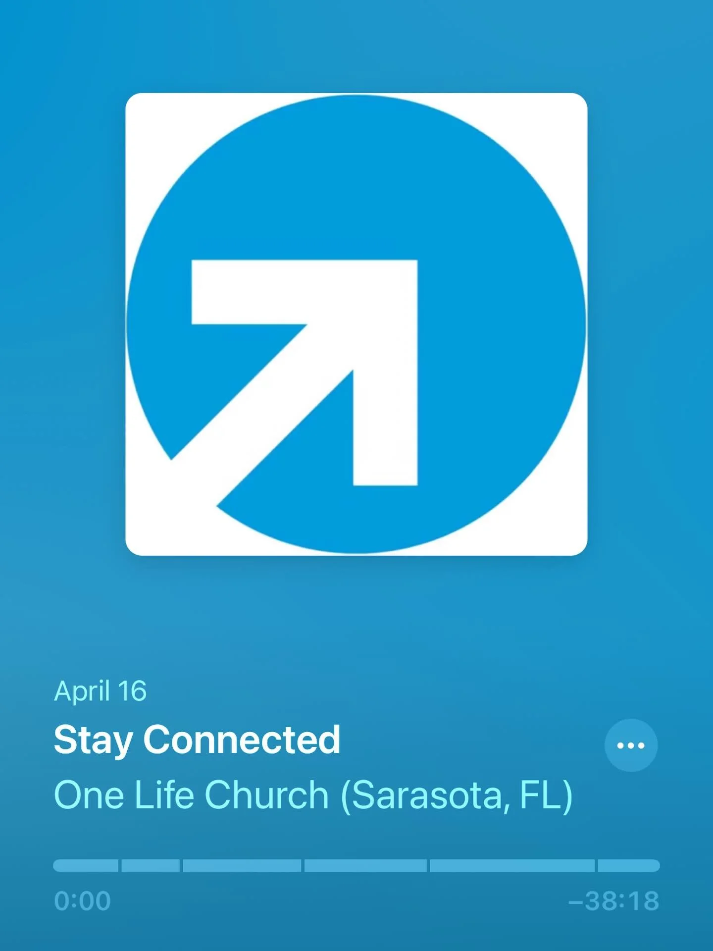 Our podcast just went live! 🎙️

Links to Apple &amp; Spotify in bio.

1. Never miss a weekly message.
2. Even if you don&rsquo;t attend One Life Church, please consider subscribing and leaving a rating on your favorite platform&mdash;it helps us spr