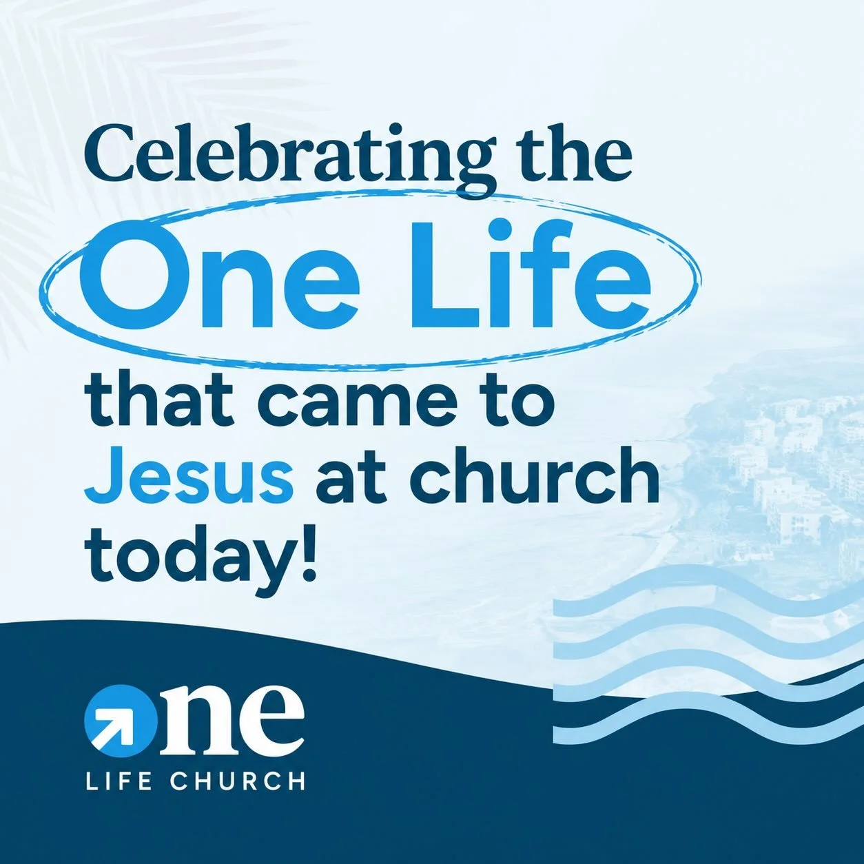 It&rsquo;s party time! 

&ldquo;I tell you that in the same way there will be more rejoicing in heaven over one sinner who repents than over ninety-nine righteous persons who do not need to repent.&rdquo; -‭‭Luke‬ ‭15‬:‭7‬ ‭NIV‬‬