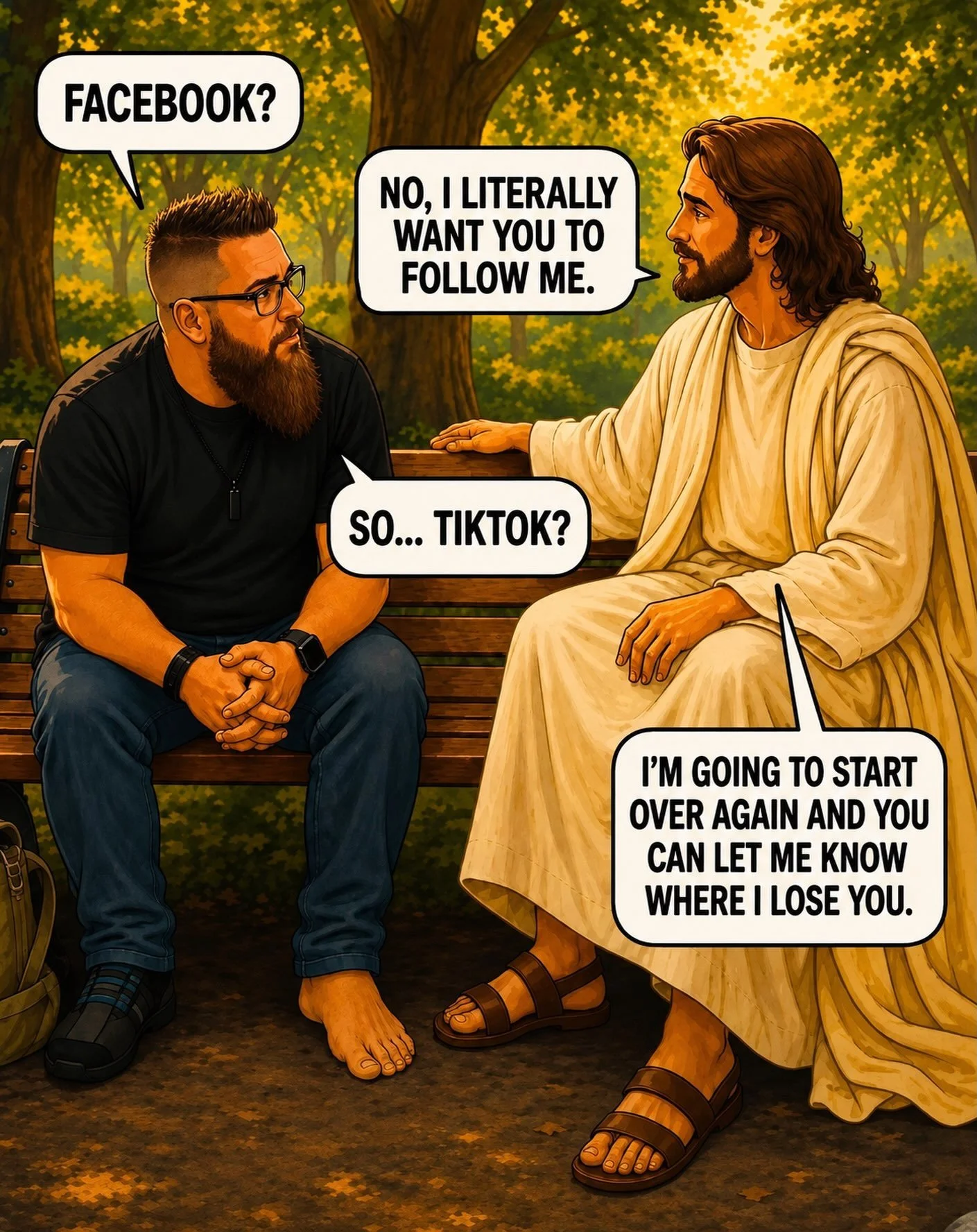 What does it mean to really follow Jesus&hellip;to be His disciple?

Find out by joining us this Sunday as we continue in Mark 8 with a message entitled &ldquo;Are You Really Following Jesus?&rdquo;!