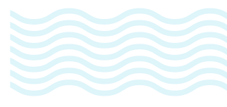 A decorative wave element for the One Life Church in Sarasota, FL website