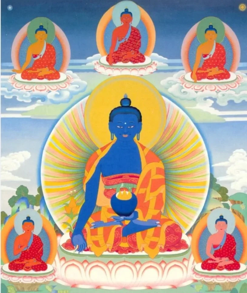 New Moon Solar Eclipse Medicine Buddha Puja