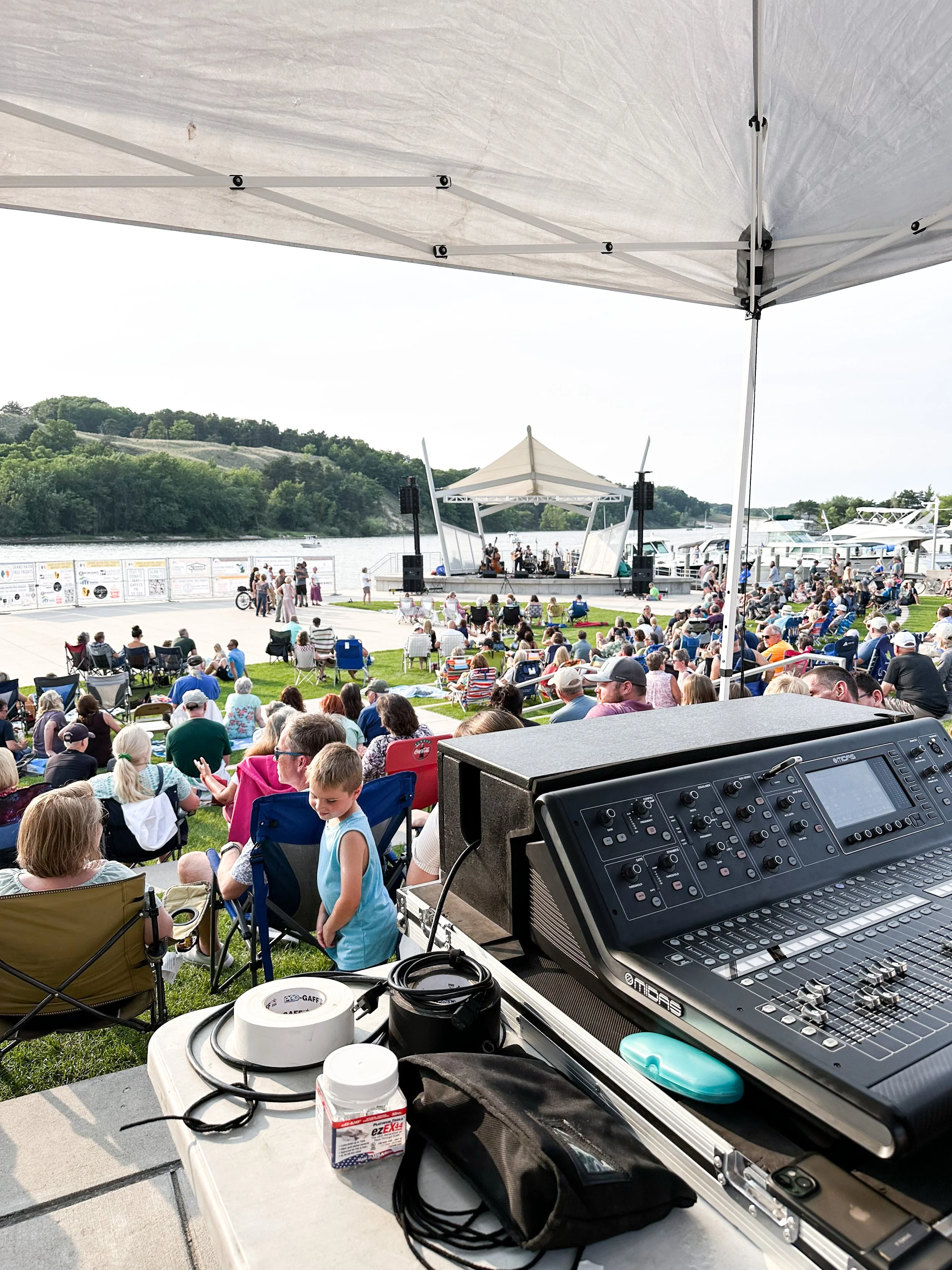 Outdoor Concert, Audio Visual Company