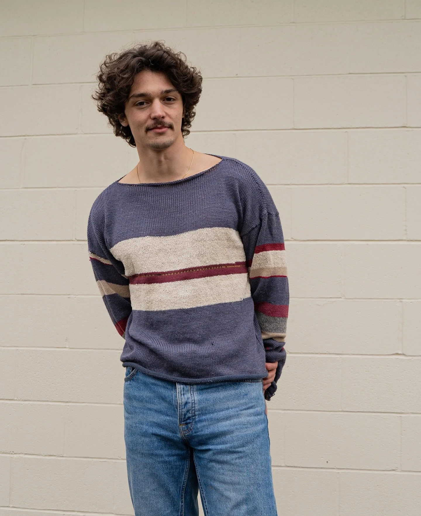 what if we wore things that weren&rsquo;t rushed?

enzo wearing a sweater that took time. real time.
no restocks. no duplicates. 

if you&rsquo;ve been thinking about investing in something made slowly...this is your sign. customs are open ◡̈ 

🐣🌟 