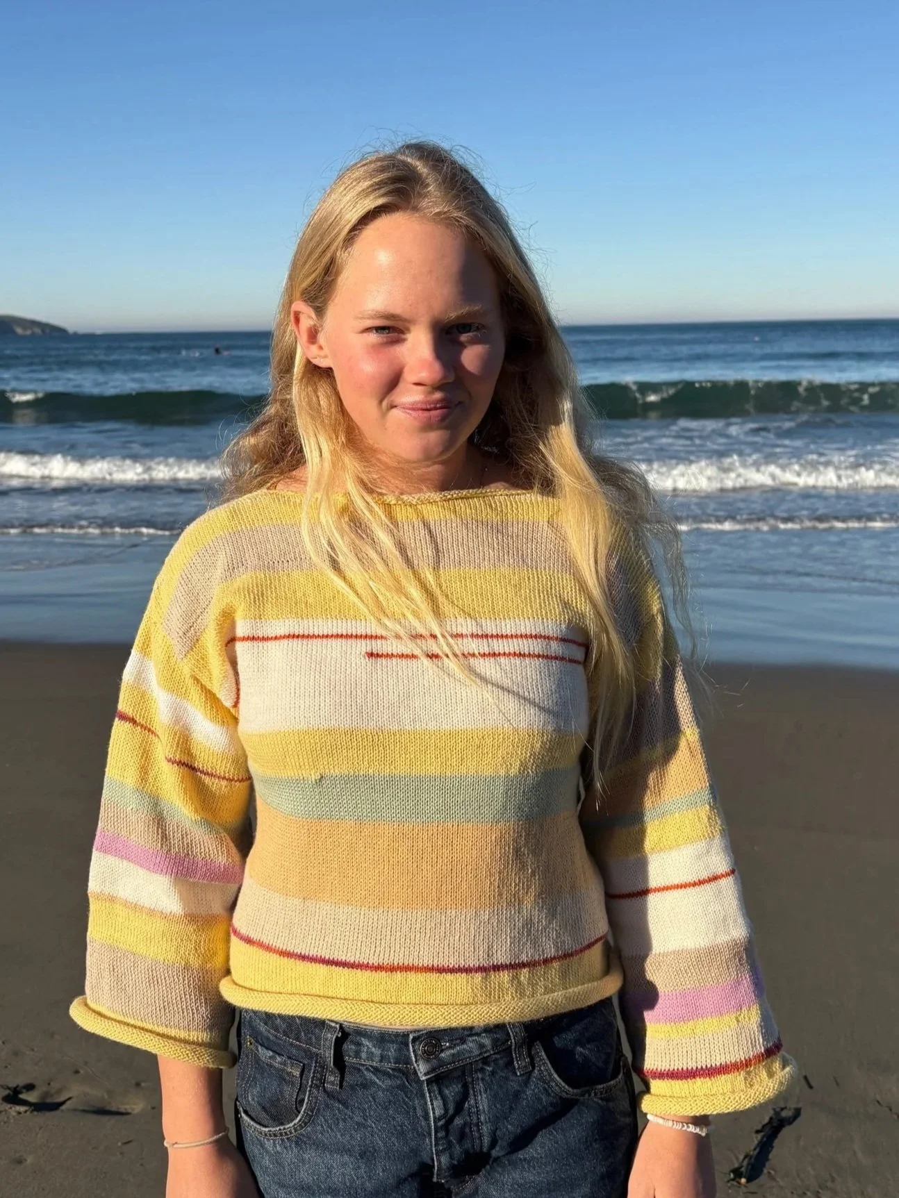 POCKET FULL OF SUNSHINE KNIT SWEATER