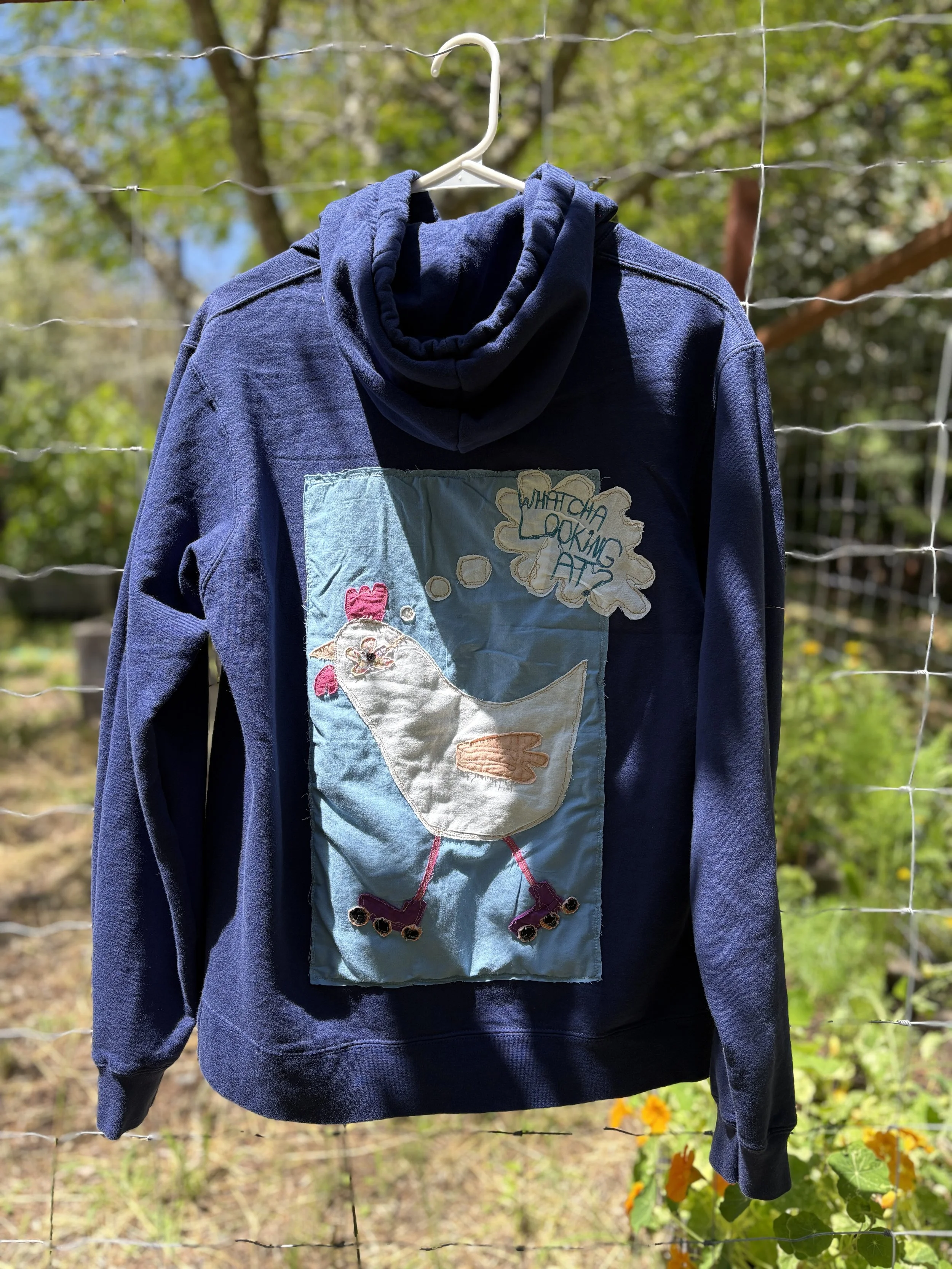 CHICKEN ON WHEELS HOODIE