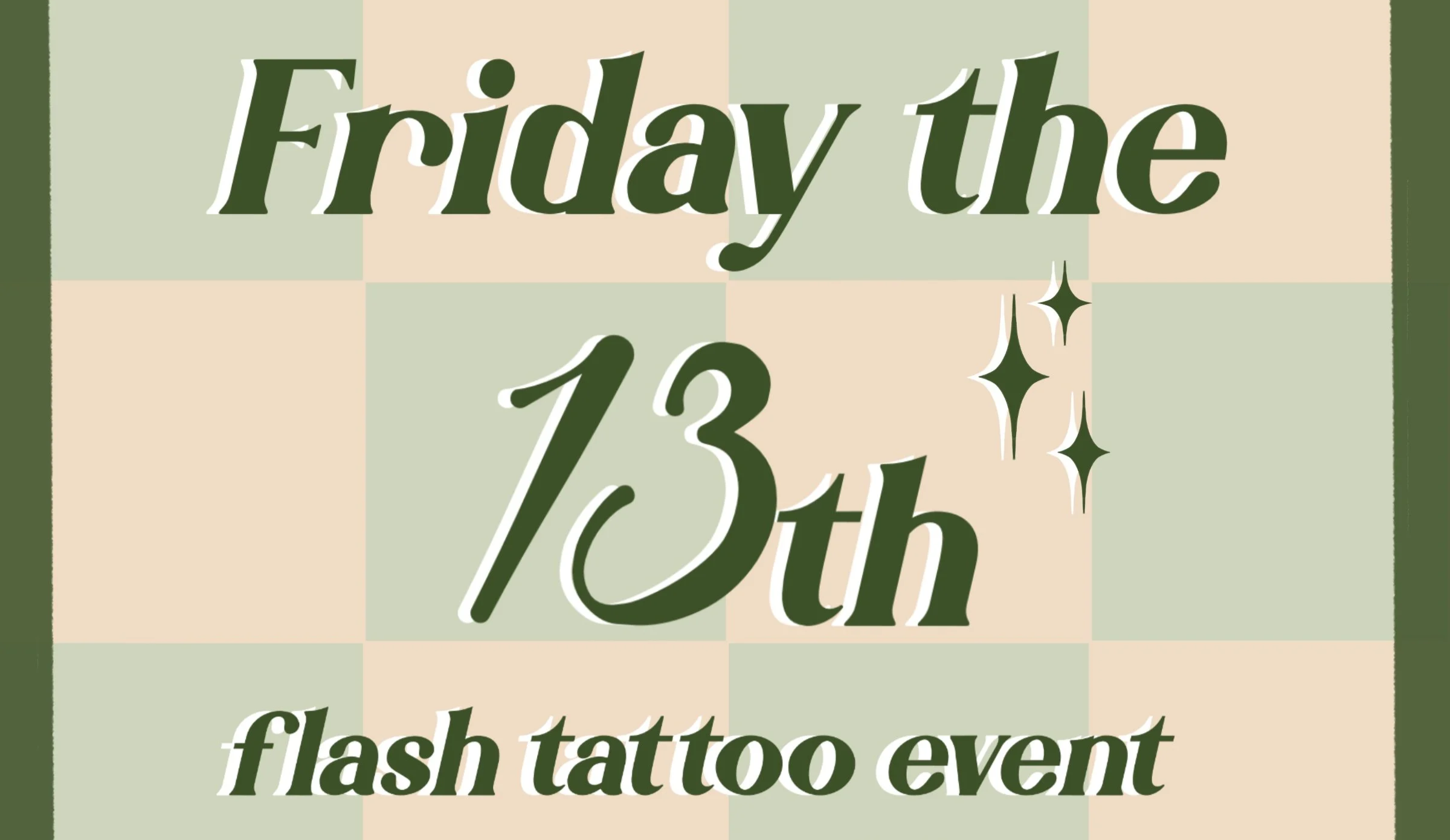 Friday the 13th event! 