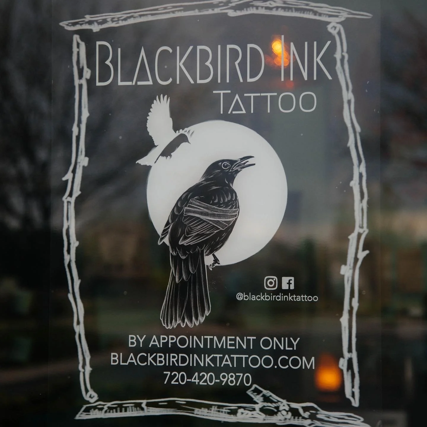 Blackbird Ink Tattoo shop in Lafayette Colorado soon to move to Longmont Colorado