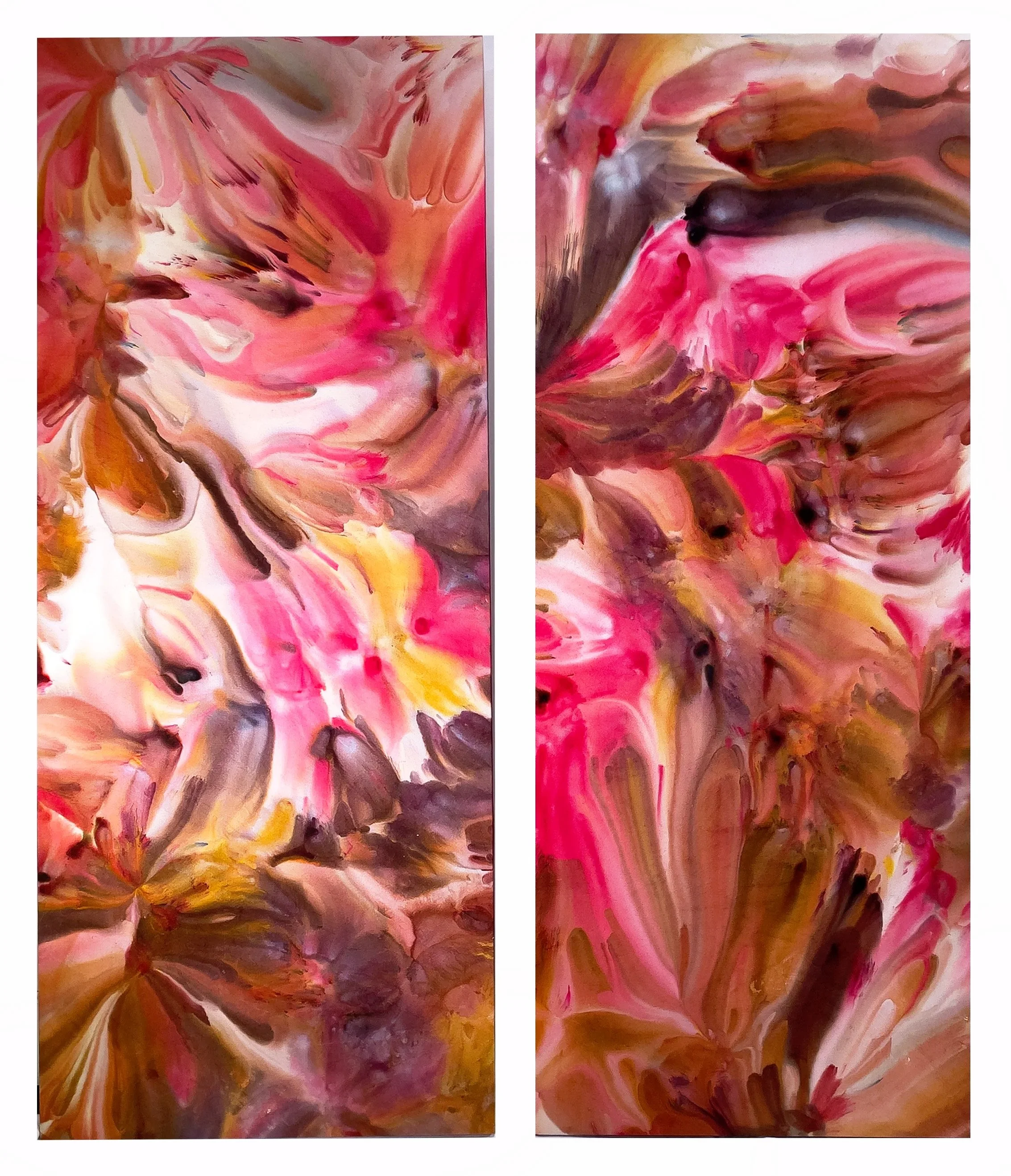 Lolita I & II Diptych (24" x 59.5"/each)