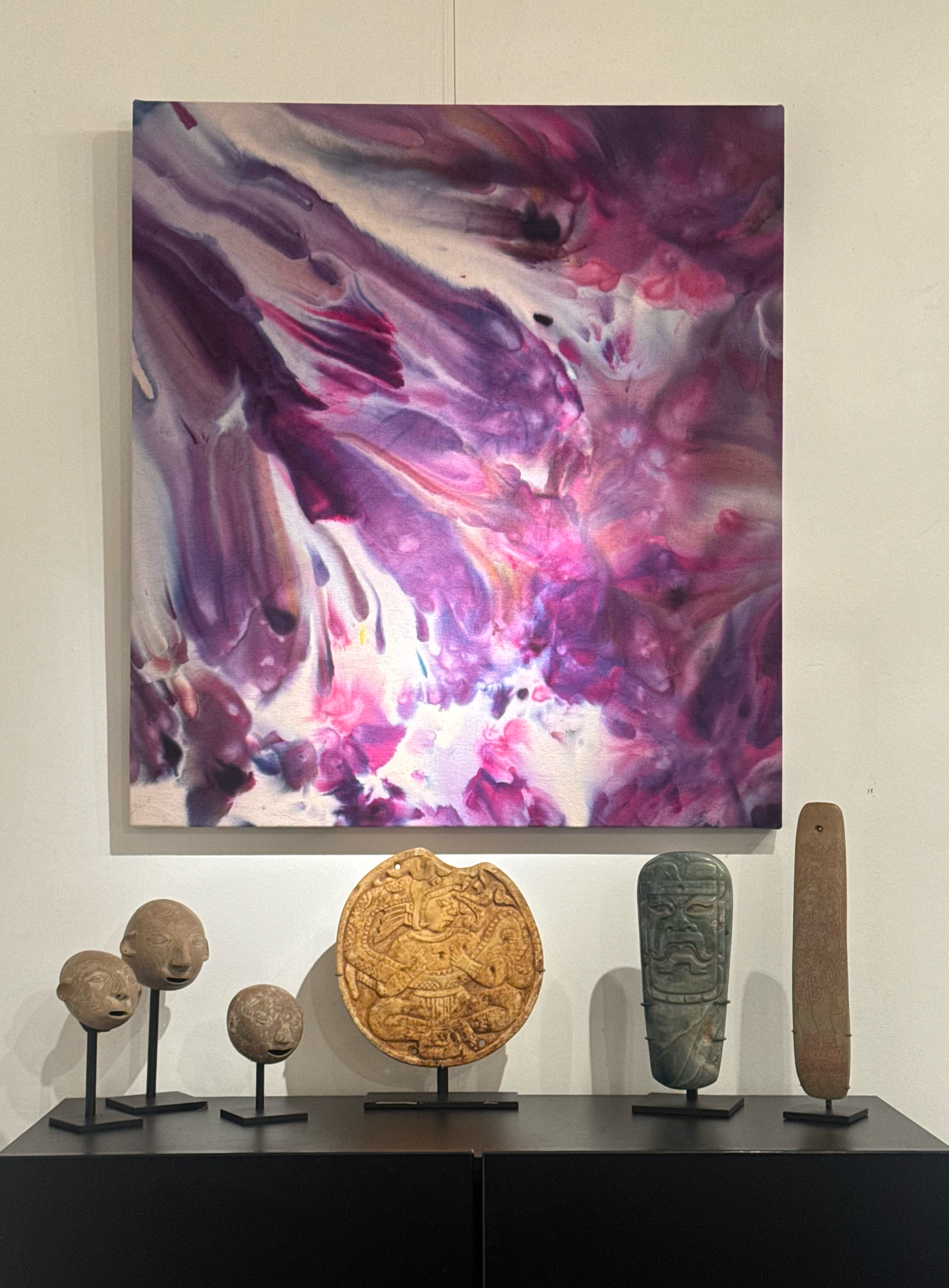 Melting, Throckmorton Fine Art, NYC (26.5" x 29")