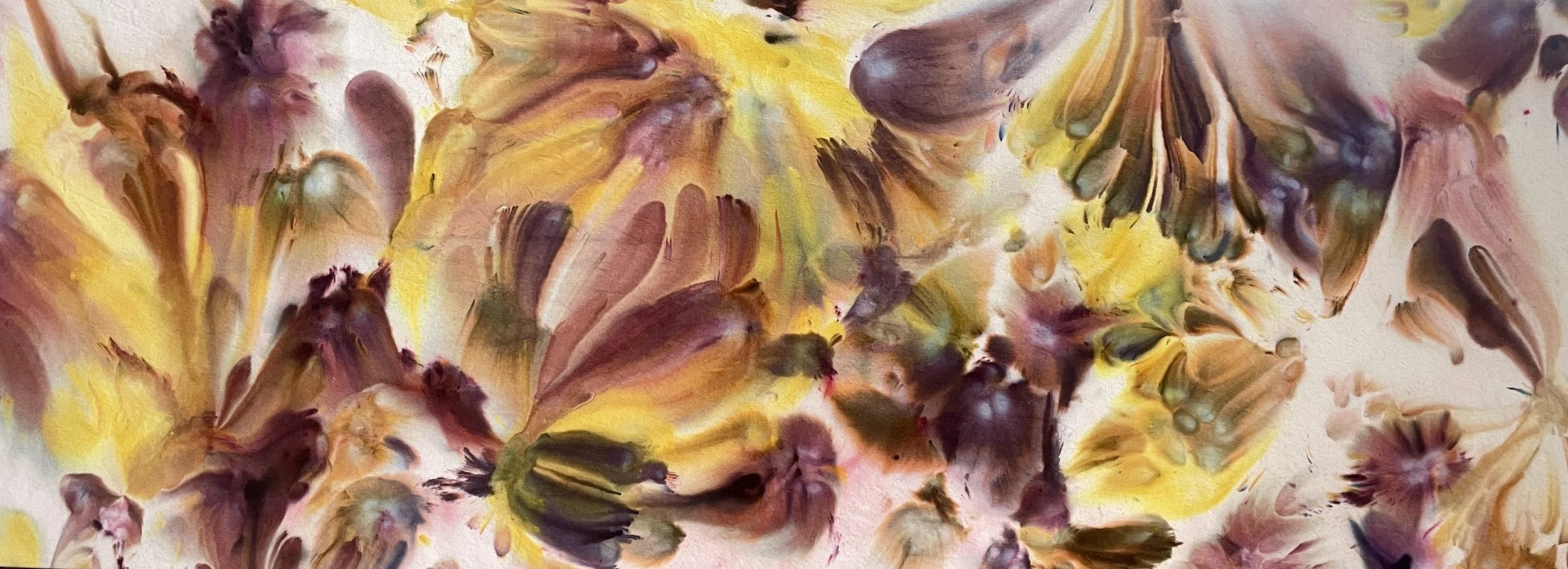 Art, Miami, Banana, Go (29" x 77")