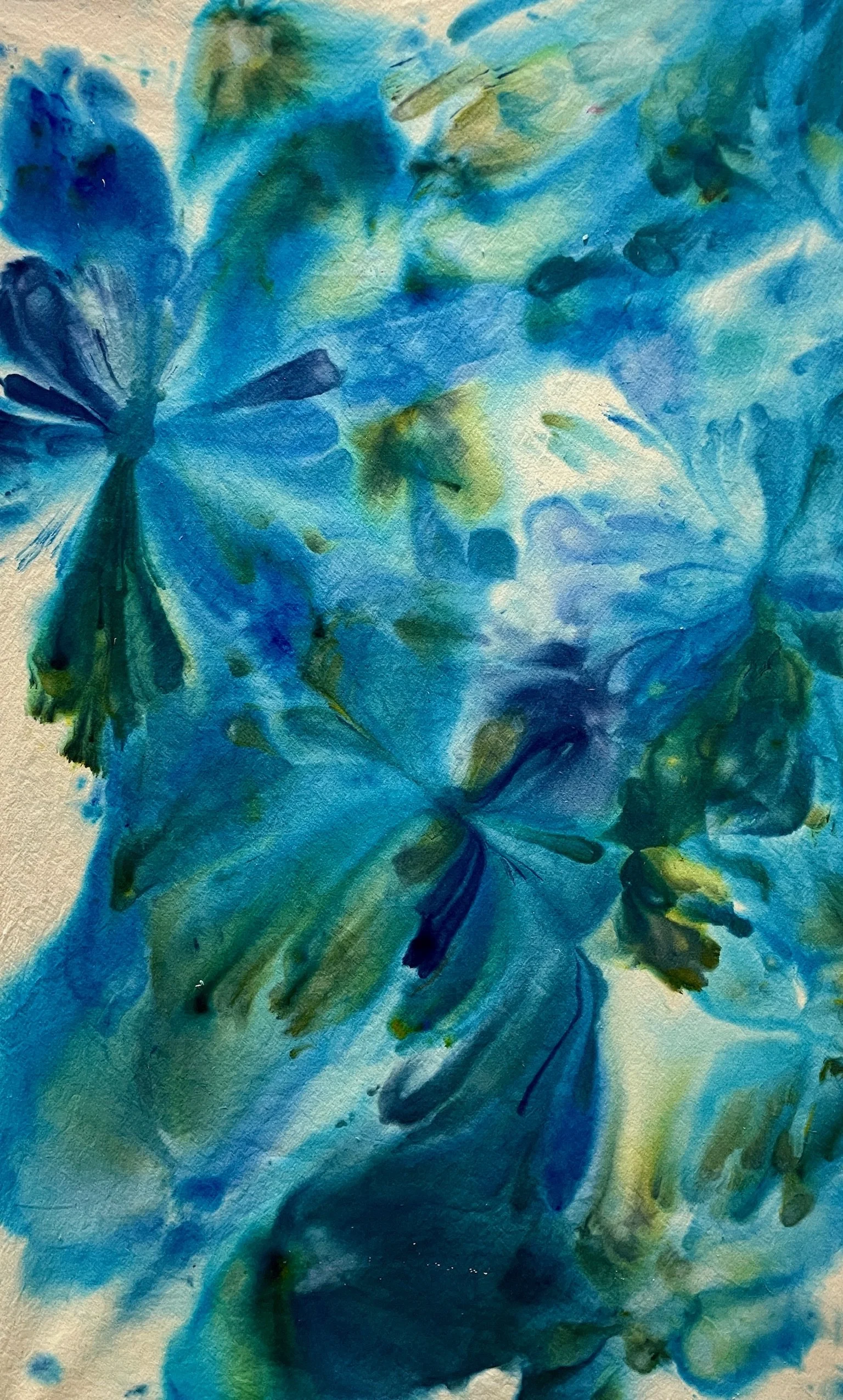 Honeysuckle Morning (60" x 36")