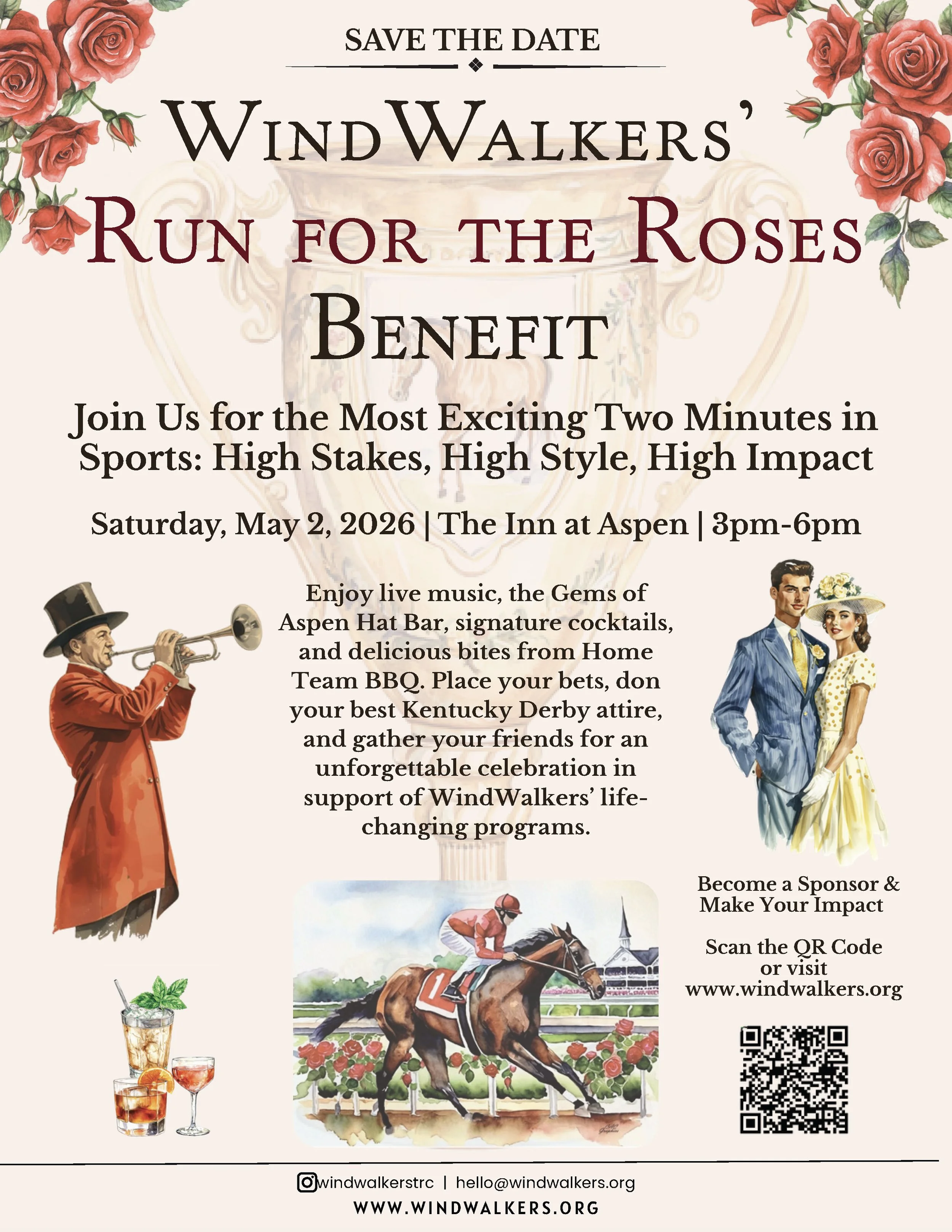 WindWalkers' Run for the Roses Benefit