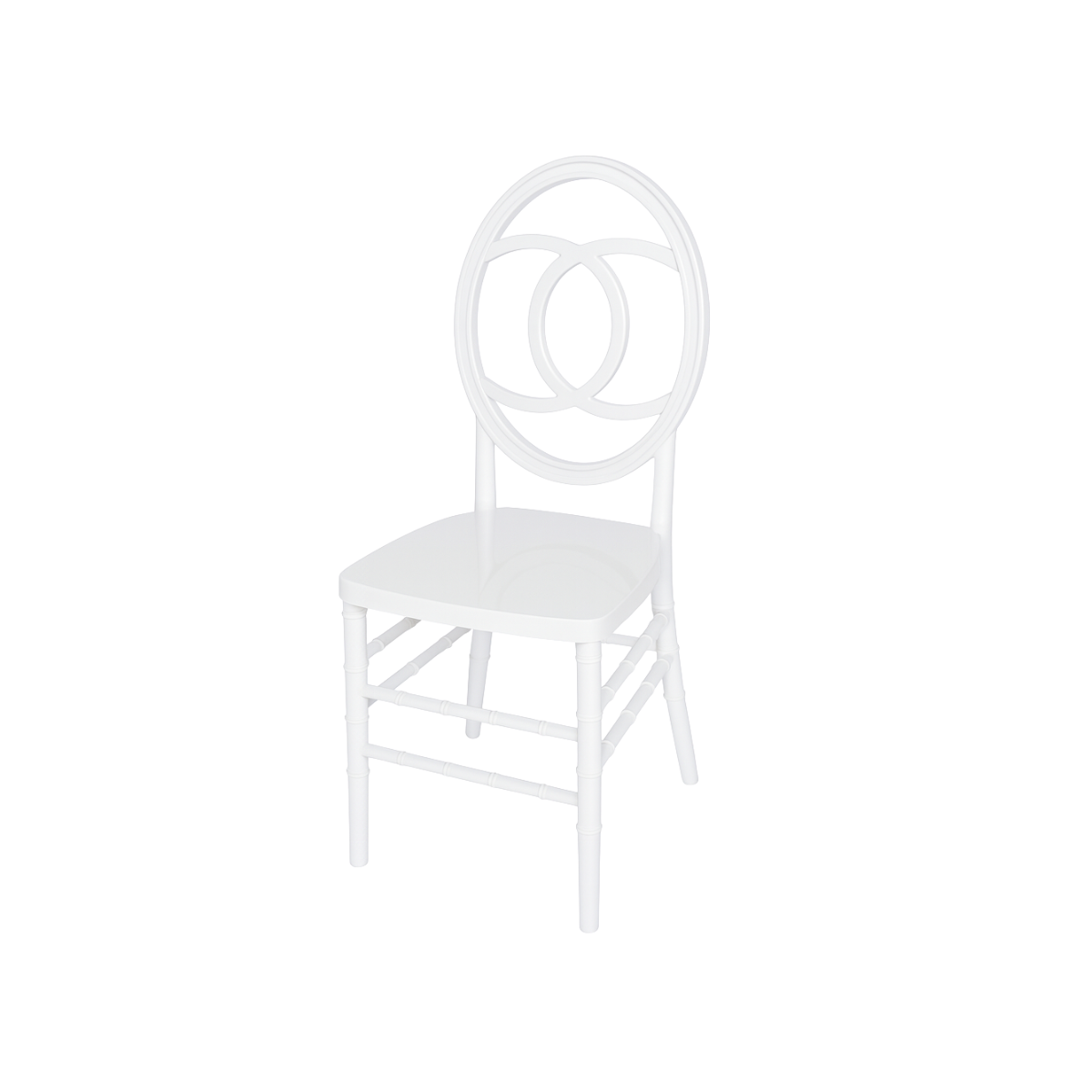 Silla Chanel blanca