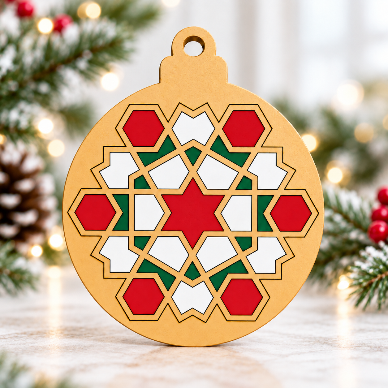 Kit créatif Zellige de Noël