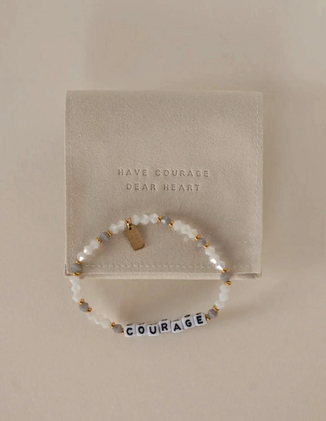 Courage Beaded Bracelet