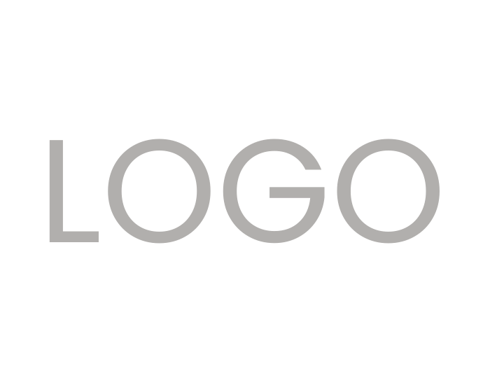 Gray logo text reading 'LOGO' on a black background.