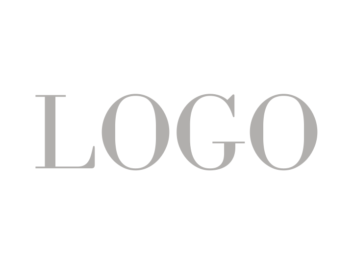A black background with the word "LOGO" written in large, gray letters.