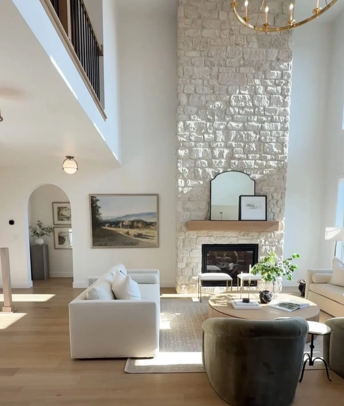 Loving this beautiful home? Comment TOUR and I&rsquo;ll send you the link.

Eric and I are mildly freaking out because tomorrow we bring home our eight week old puppy. 😂 Why does bringing home a dog feel more nerve wracking than bringing home four k