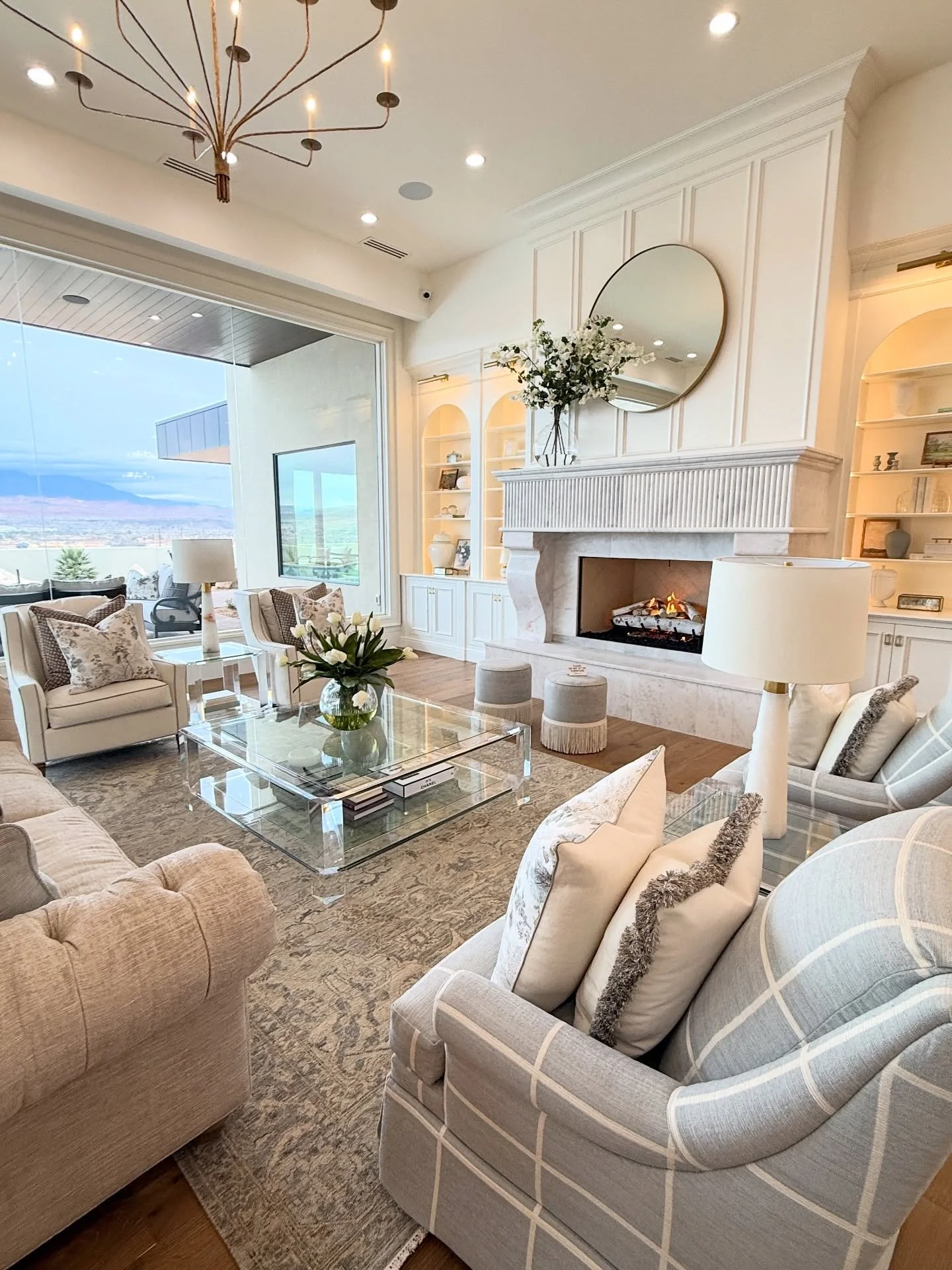 Comment LINK for more details on this incredible home!

Every space I walked into in this home had me saying oh my goodness!!!

The color drenching, the stone, the custom details, the organization, the views, wow it was all so well done!!

If you get