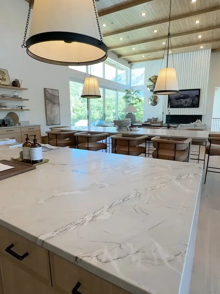 Eric and I were revisiting some lighting options for @cripplecreekhome recently, and I kept coming back to these gorgeous kitchen pendant lights. I just think they feel so classy.

It&rsquo;s amazing how much lighting can completely change the feel o
