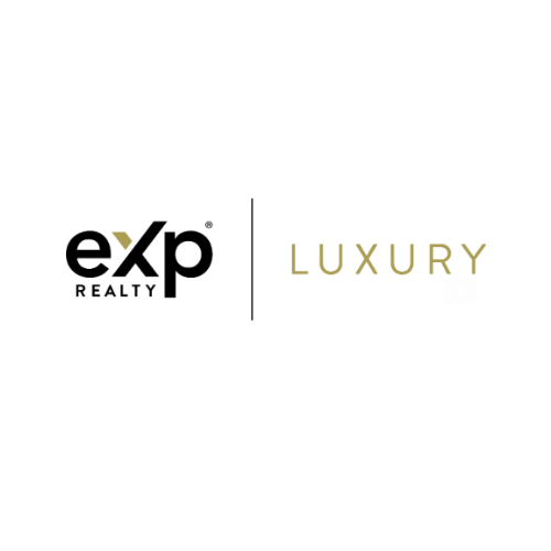 Logo of EXP Realty with the word Luxury.
