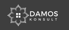 Damos Konsult logo highlighting strategic consulting and regional execution expertise