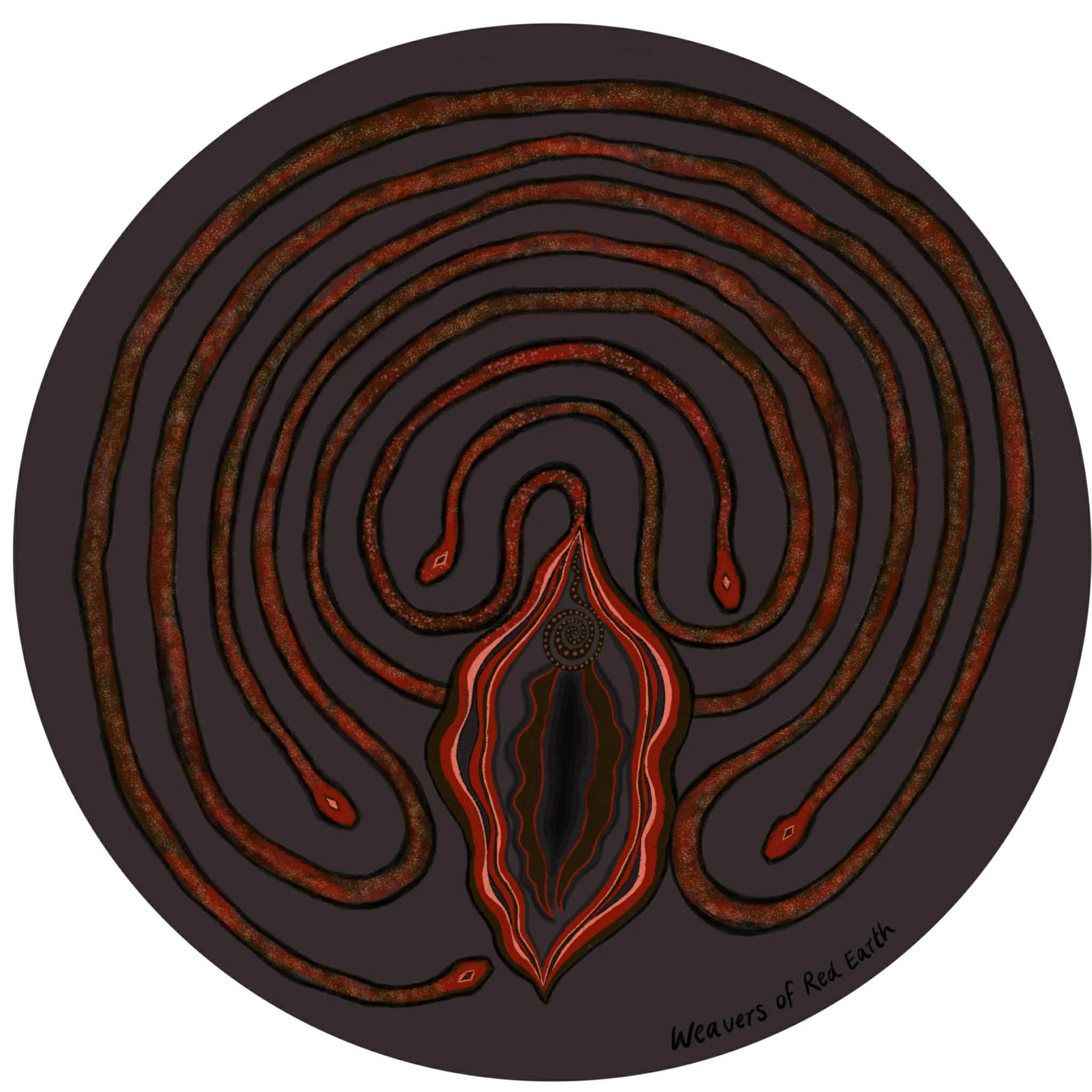 Blood Labyrinth Sticker