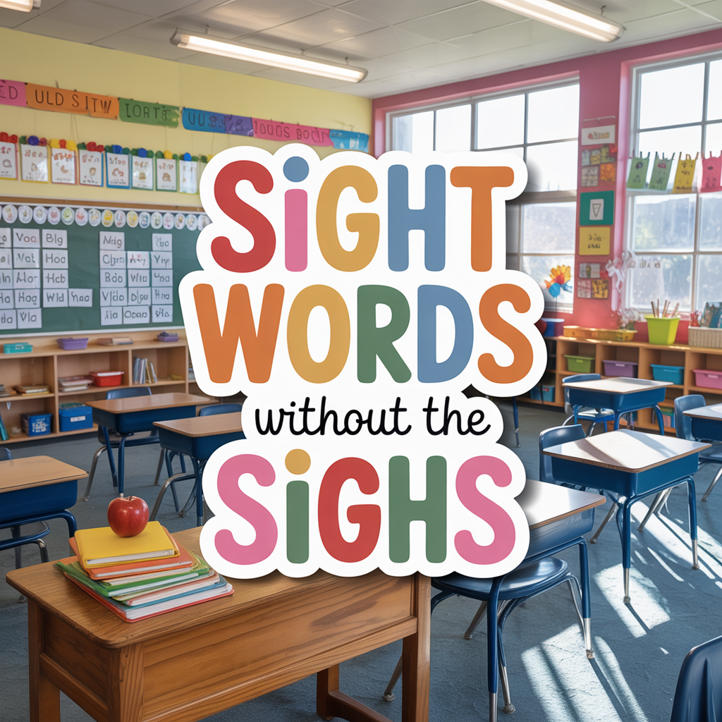 🔤  Sight Words Without the Sighs
