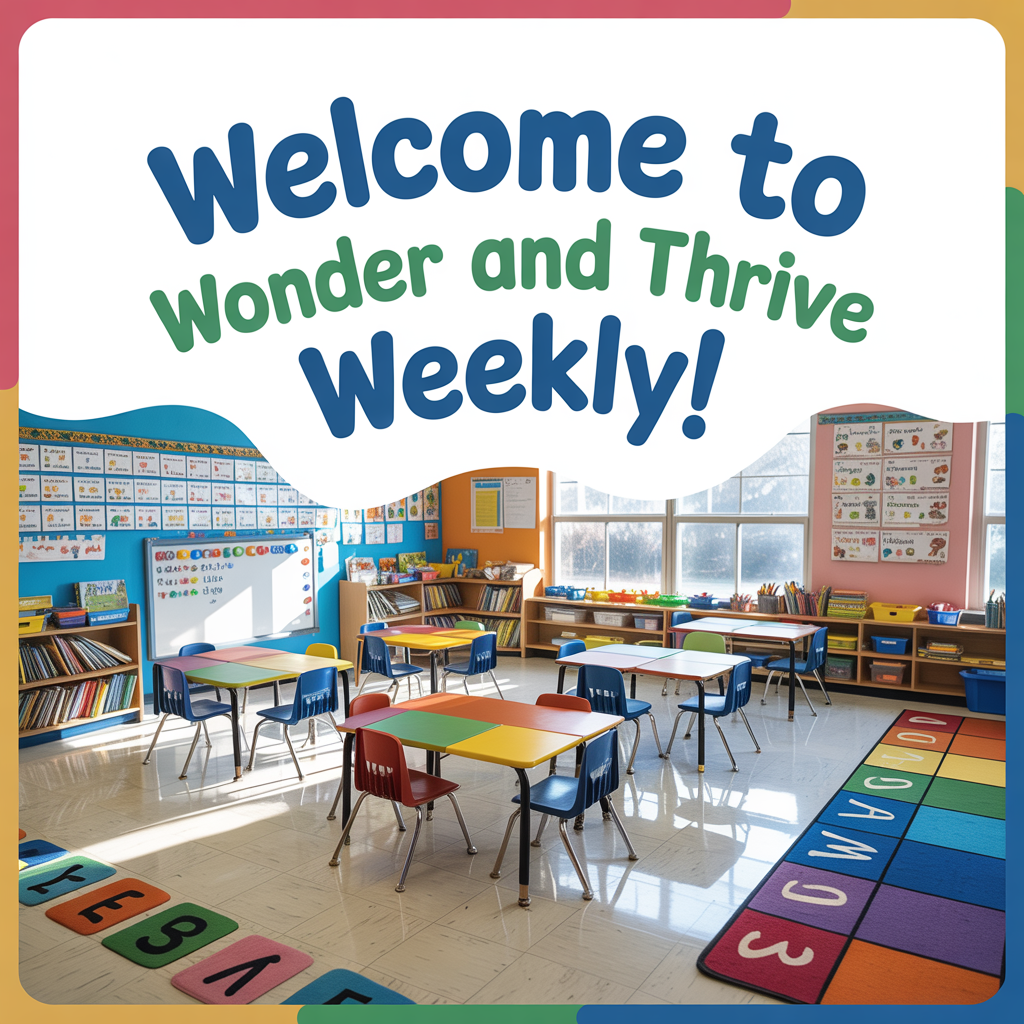 ✨ Welcome to Wonder and Thrive Weekly!