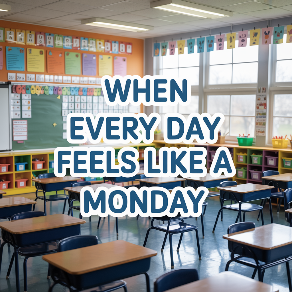 🌈 When Every Day Feels Like a Monday: Finding the Fun Again
