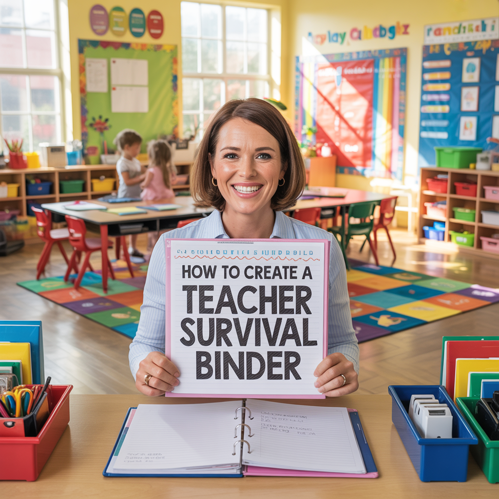 How to Create a Teacher Survival Binder (Your Quick-Grab Classroom Lifesaver)