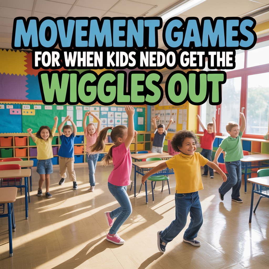 Movement Games for When Kids Need to Get the Wiggles Out