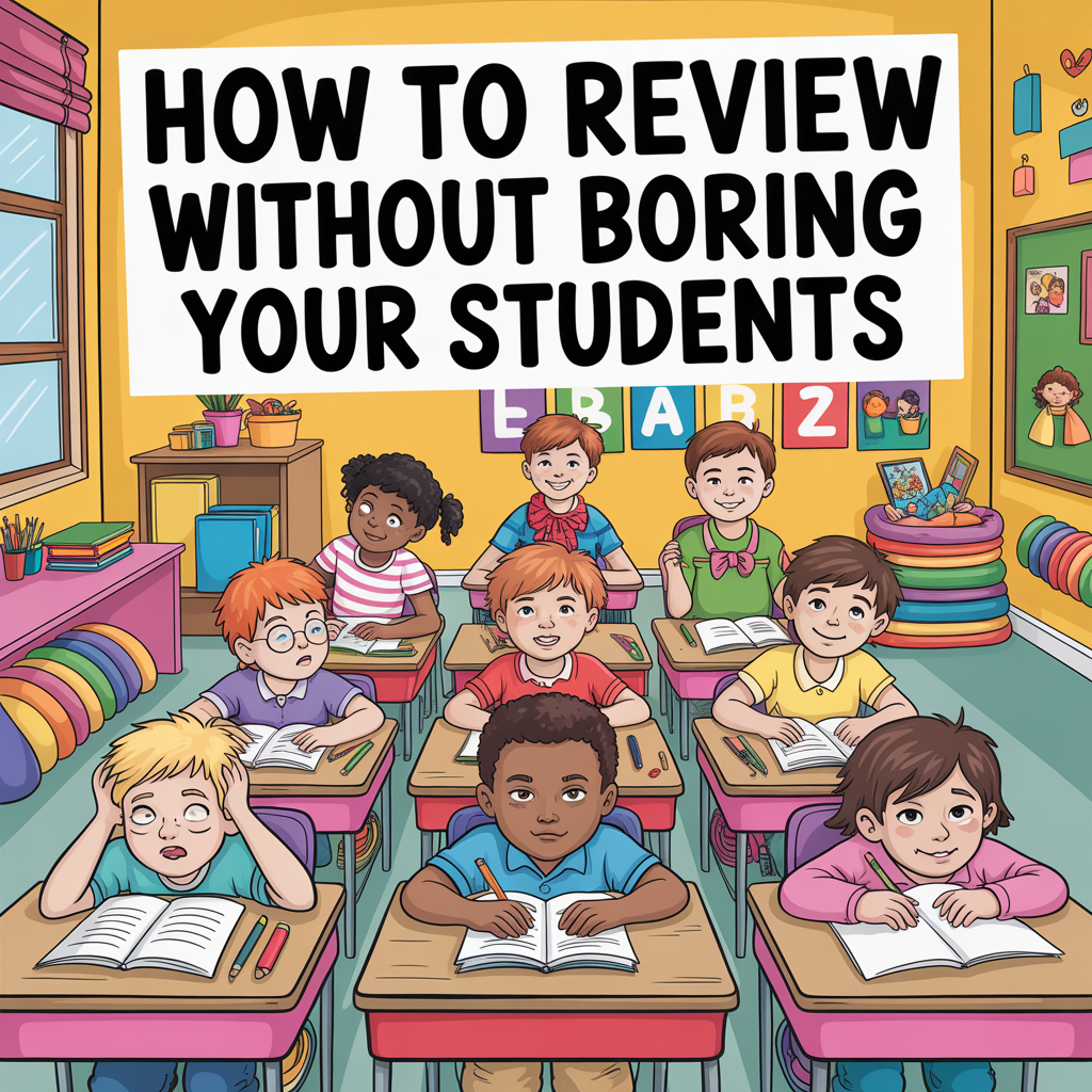 How to Review Without Boring Your Students