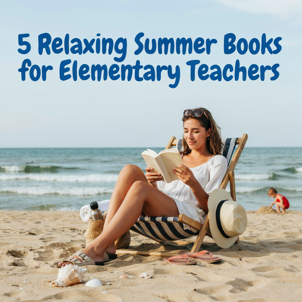 5 Relaxing Summer Books for Elementary Teachers