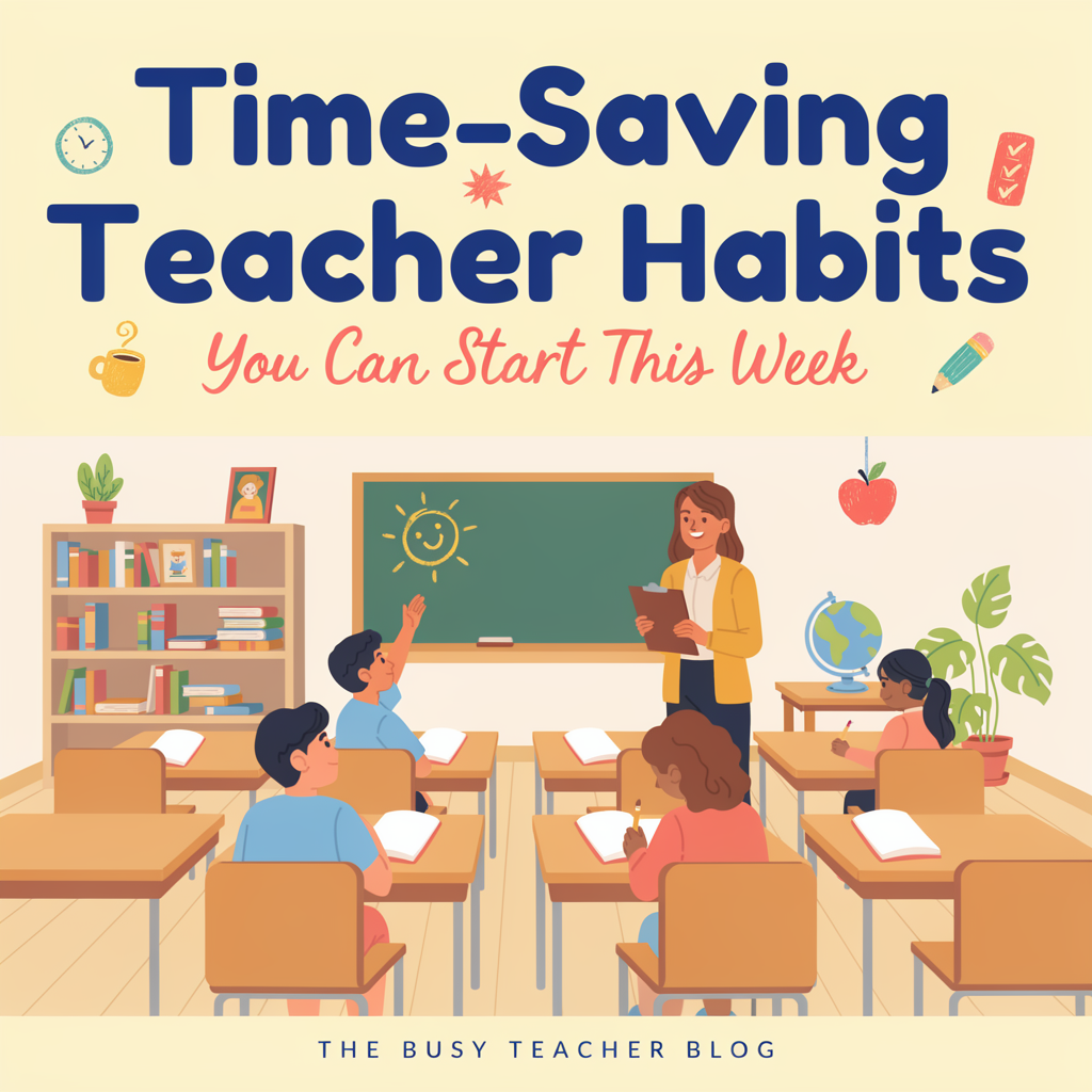  Time-Saving Teacher Habits You Can Start This Week