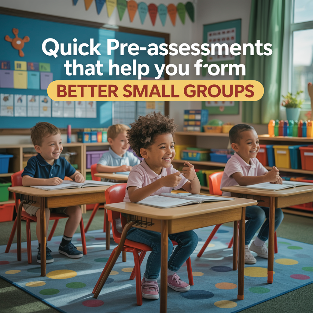 Quick Pre-Assessments That Help You Form Better Small Groups