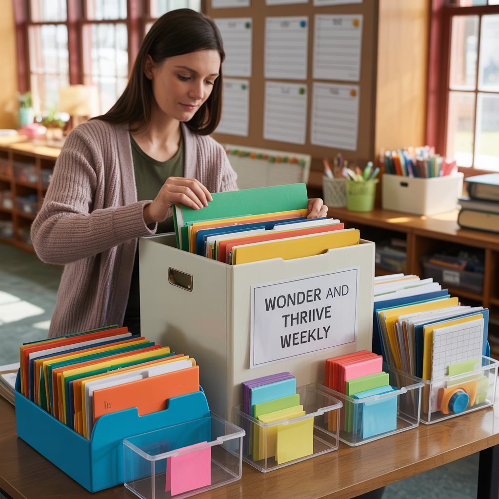 A Simple System for Organizing Teaching Materials