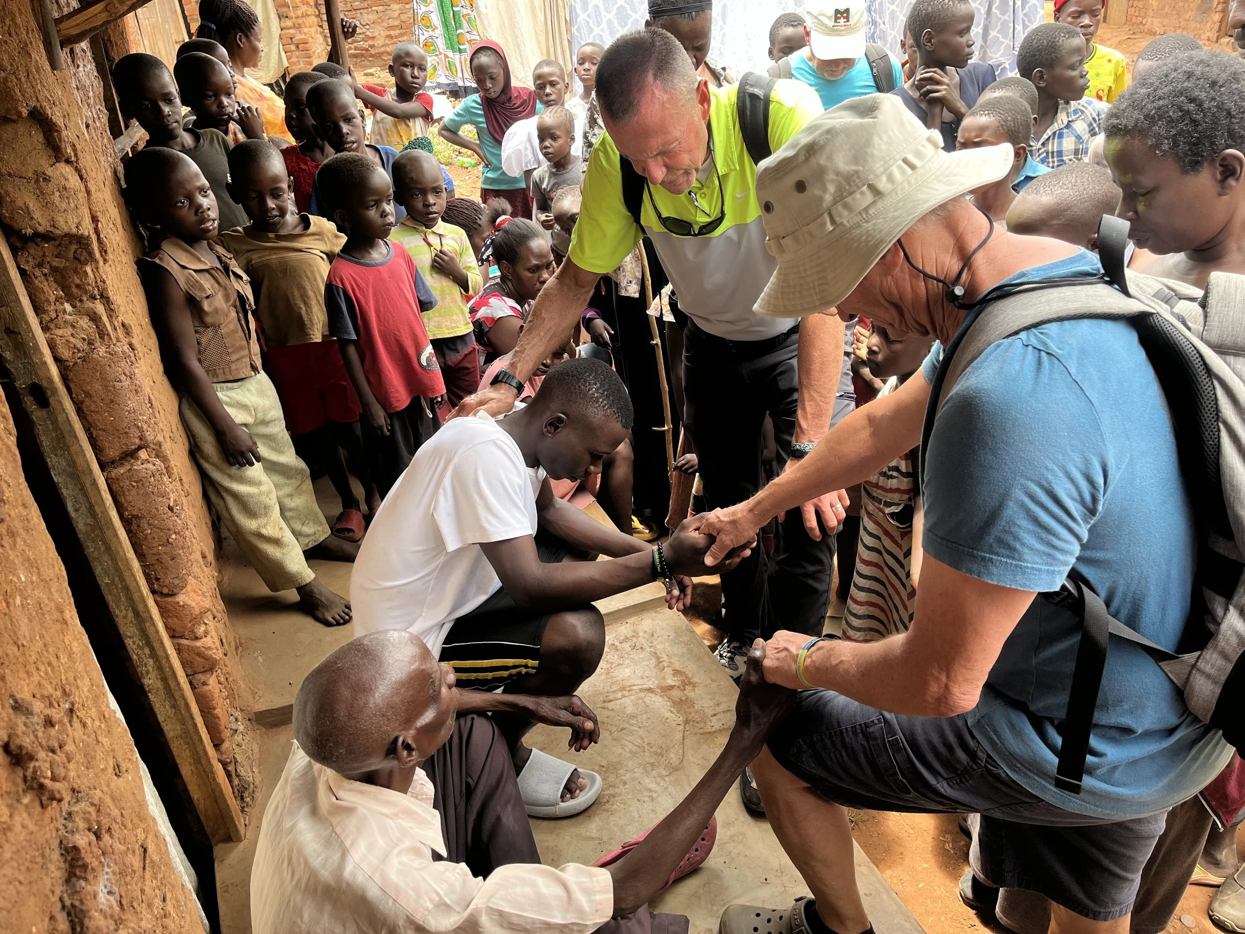 praying with the mbale people