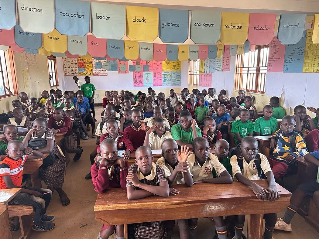 Mbale students at Ebenezer Christian School