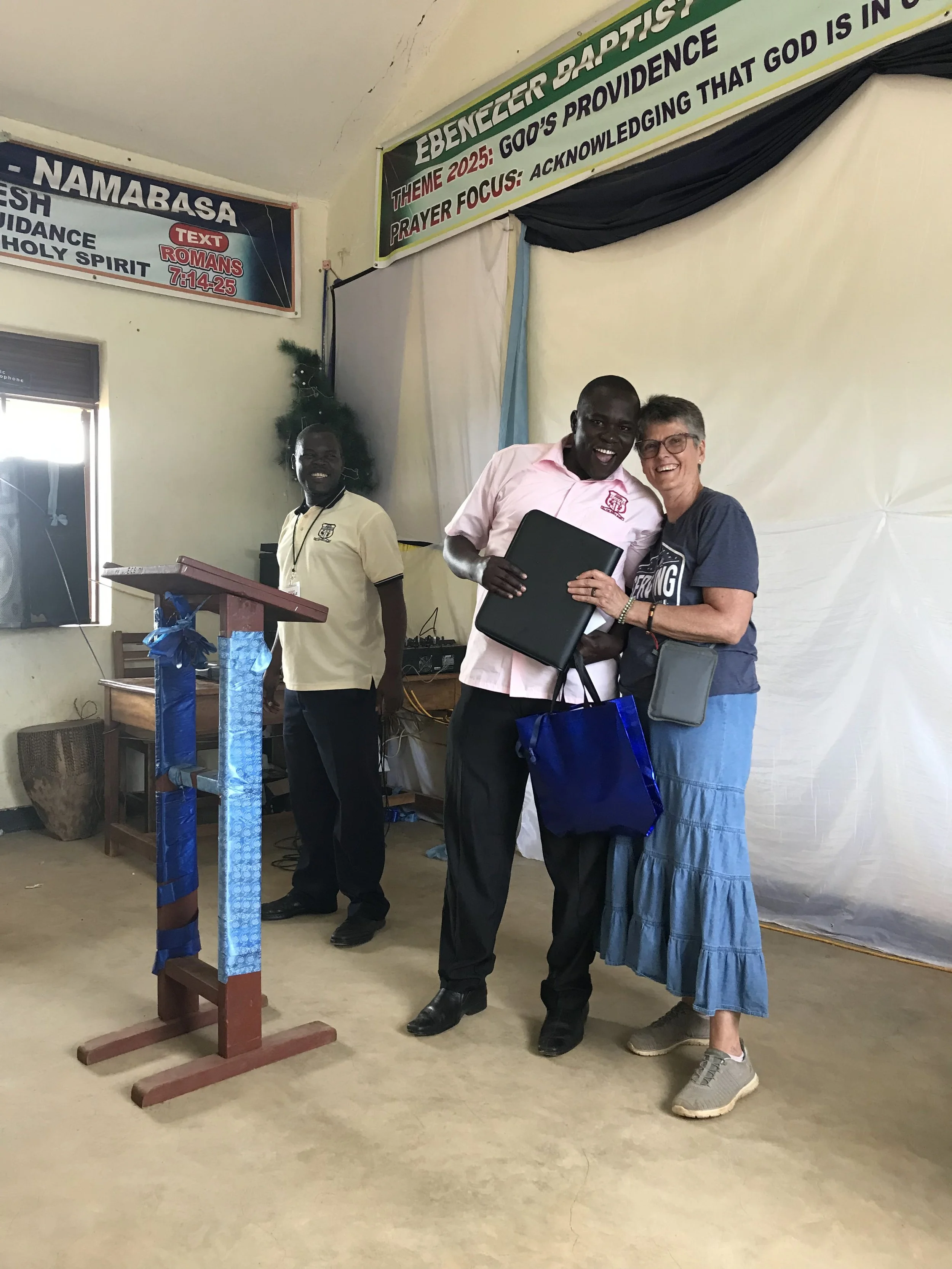 A graduate of our school program and one of our founding members.